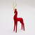 Resin Flocking Deer Red
