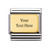 Classic Gold Engravable Charm