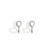 Silver Buíochas Go Deo "Gratitude Forever" Earstuds