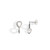 Silver Buíochas Go Deo "Gratitude Forever" Earstuds