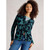 Lulu Print Cardigan – Blue Print