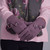 Daphne Wool Glove & Scarf Set (Grey) - With Gift Box