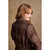 Clodagh Tweed Wool Coat Tobacco Check 