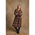 Clodagh Tweed Wool Coat Tobacco Check 