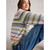 Talia Nep Stripe Jumper - Grey Multi