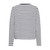 Ihmira Loose Long Sleeve Top – Total Eclipse / Cloud Dancer Stripe