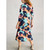 Rua Jersey Midi Shirt Dress - Navy Multi