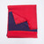 Chameleon Double Faced Scarf – Red/Navy