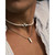 Silver Claddagh Pearl Necklace