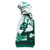 Claddagh Knit Scarf Green And Cream