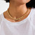 Fire Necklace – Gold Plated