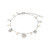 Mylan Silver-Plated Charm Bracelet