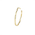 Wave Bangle – Gold