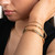 Wave Bangle – Silver