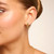 Amelia Green CZ Earrings