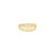 Gold Polished & Stone-Set Bangle