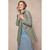 Aimee Tweed Coat - Soft Fern Check