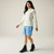 Women's Clumber Hybrid Jacket - Barely White Washed Denim