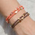 Joyful Bracelet - Orange/Gold