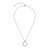 Significant Necklace - Crystal Silver