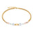 Frozen Motion Necklace - Pastel/Gold