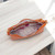 Ruby Curved Shoulder Bag - Orange