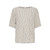 Ihmarrakech Short Sleeve Blouse Total Eclipse Stripe