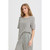 Ihmarrakech Short Sleeve Blouse Total Eclipse Stripe
