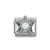 Sterling Silver White Opal Starfish - Composable Charm