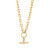 Gold T‑Bar Necklace