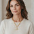 Gold T‑Bar Necklace
