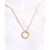 "No Place Like Home" Ireland Map Necklace – Gold
