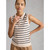 Candice Stripe Collar Vest