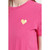 Ihcaminna Short Sleeve T‑Shirt – Very Berry / Mellow Yellow