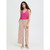 Ihkate Printed Trousers – Beige / Pink Leopard Flower