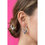 Claddagh Queen Hoop Earrings