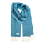 Lambswool Tweed Scarf – Peacock