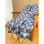 Blue Iris Wool Throw