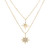 Aster Necklace Gold