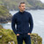 Merino Wool Full Zip Aran Cardigan