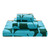 Blue Lagoon Wildflower Hand Towel 