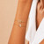 18K Gold Plated Wild Heart Horse Bracelet