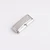 Classic Silver Engravable Infinity Double Charm