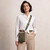 Faline Quilted Phone Bag - Green