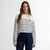 Harling Striped Top - Cloud/Dark Navy