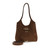 Samantha Suede Mini Tote - Brown
