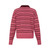 Ihsage Pullover - Fruit Dove With Zinfandel Stripe