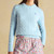 Classic Cable Jumper - Light Blue