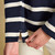 Saunton Long Sleeve Top - Navy/Cream Stripe