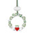 Claddagh Shamrock Christmas Tree Decoration
